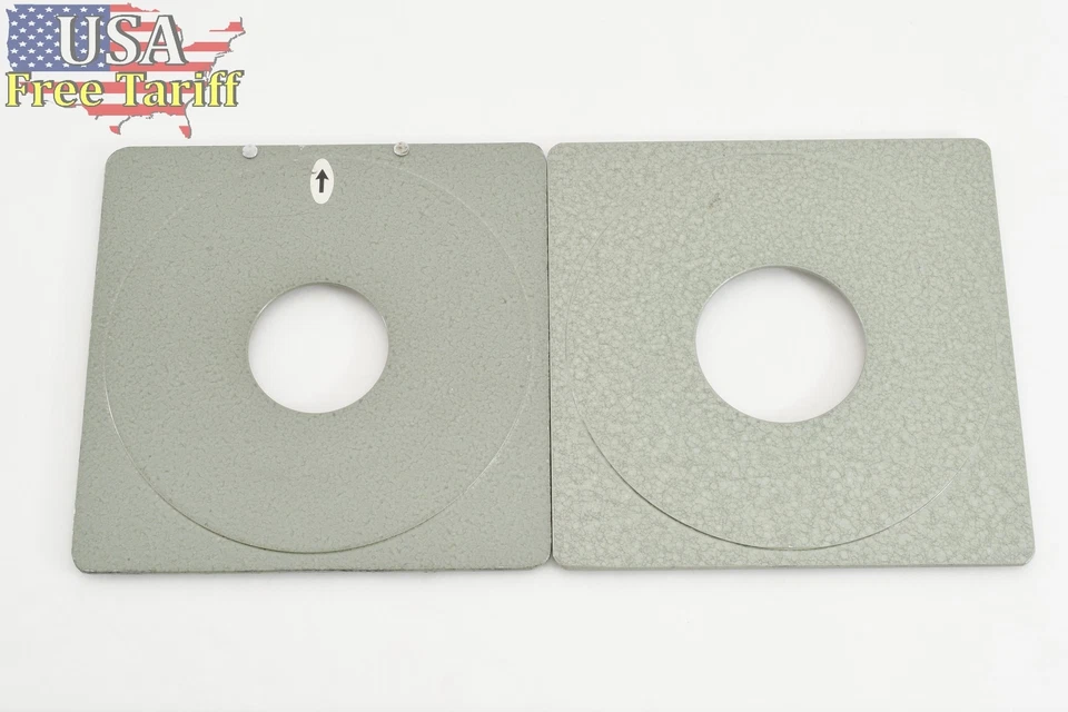 Genuine Wista Rittreck View 114x114 Metal Lens Board 2 pcs Copal 0, 1 From JAPAN - Image 1 of 4
