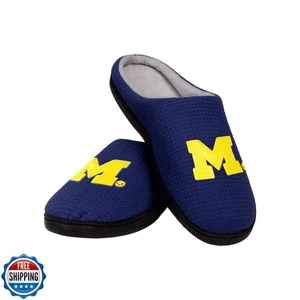 FOCO Michigan Wolverines NCAA Mens Memory Foam Slide - XL - Picture 1 of 5