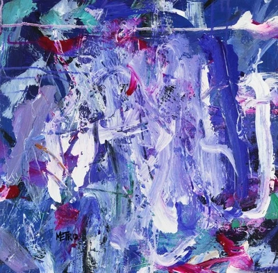 Impresión de alta resolución pintada por Metro "Underdow" 8x8 de bellas artes originales Foto 1 de 4