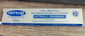 Nitiraj Original Natural Masala Incense Sticks 12 Grams Single Pack - Picture 1 of 6