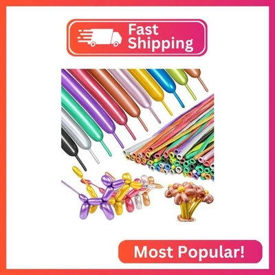 Globos mágicos ZBYDNG metálicos múltiples largos premium 260 animales retorcidos  Foto 1 de 2