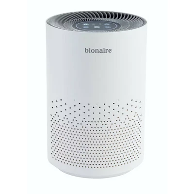 Bionaire 360 Air Purifier White: HEPA Filter, Energy Star Certified,