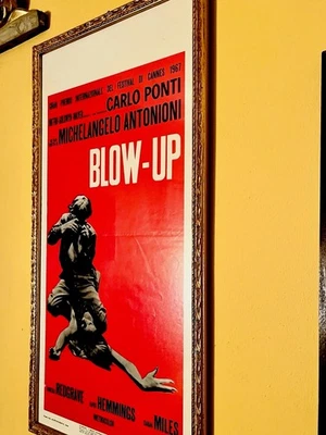 Original gerahmtes Poster Blow - Up Michelangelo Antonioni - Bild 1 von 4