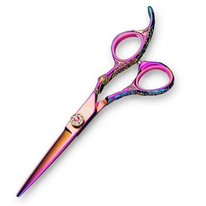 Kohana Professional Pink Hair Cutting Scissors - Sharp Hairdresser Shears Wit... - Picture 1 of 8