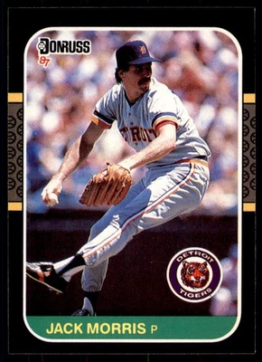 1987 Donruss #173 Jack Morris - Image 1 of 2