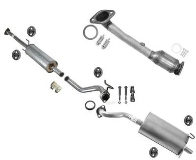 后下转换器谐振器和消声器组件适用于 2012 - 2014 年本田 CR-V 2.4L — 第 1/4 张图片