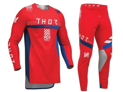 Conjunto de equipo de equitación combinado de jersey y pantalón Thor Sportmode para adultos MX/ATV '26 Foto 1 de 3