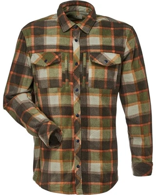 Parforce Fleece-Hemdjacke Wood Langarm kariert Herren NEU - Bild 1 von 2