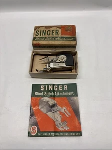 Attacco punto cieco cantante vintage 1949 n. 160616 Con Scatola Originale,Manuale - Foto 1 di 6