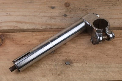 Bicicleta urbana Raleigh Industries cromada 30mm haste 24,0mm vintage retrô aço estrada - Imagem 1 de 4