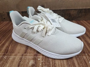 Adidas Puremotion Damen-Schnürsneaker weiß Freizeit Laufen Größe 8,5 USA - Bild 1 von 9