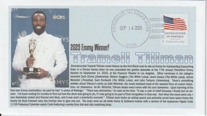 6° Cachets Tramell Tillman Emmy 2025 Winner for Severance TV Series  - Picture 1 of 1
