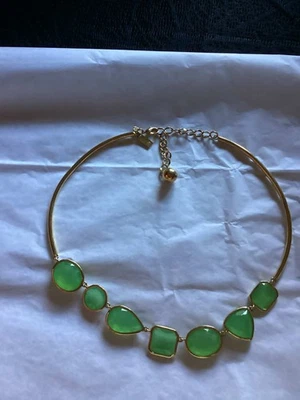 Ожерелье с кристаллами Kate Spade New York зеленый камень - Изображение 1 из 2