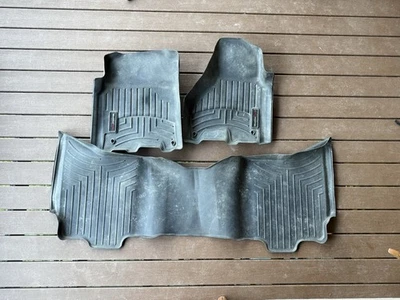 Forro de piso WeatherTech para camioneta Dodge Ram 1500/2500 2013-2018 - primera y segunda fila Foto 1 de 4