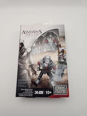 Mega Bloks Assassin's Creed Heavy Borgia Soldier Figure Set 36 pcs NEW - Image 1 of 4