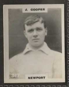 PINNACE FOOTBALL-BLACK OVAL BACK-#0317- NEWPORT - J. COOPER - Picture 1 of 2