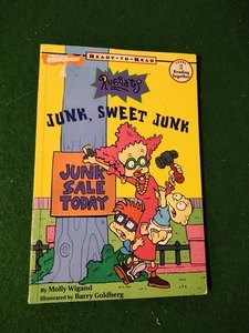 Rugrats Junk, Sweet Junk! Ready-To-Read (Paperback Scholastic Nickelodeon 1997) - Picture 1 of 3