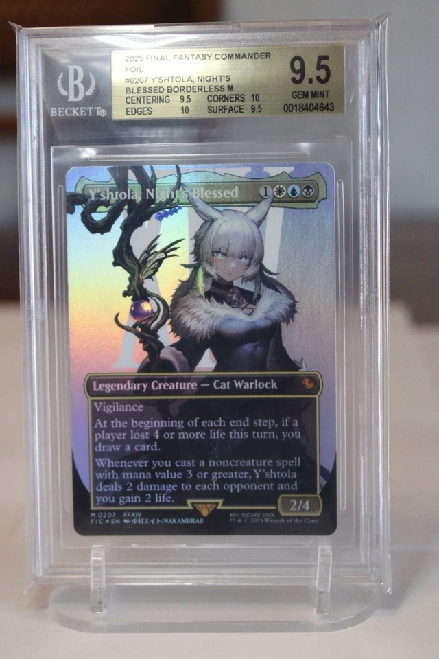 Y'shtola, Night's Blessed BorderlessFoil Perfect BGS 9.5 (not Surge) - Image 1 of 1
