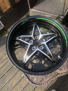 Kawasaki Ninja H2 SX SE Rear Wheel - Picture 1 of 11