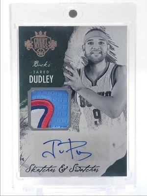 Parche automático bocetos y muestras de Jared Dudley 2014-15 Court Kings/25 Q4408 Foto 1 de 2