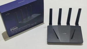 GL.iNet GL-AX1800 (Flint) WiFi 6 Router - Dual Band Gigabit WLAN Internet - Bild 1 von 8