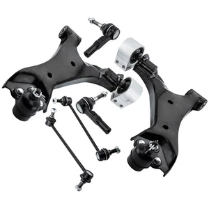 Front Lower Control Arms Tierod Sway Bar for 2010-2017 Chevy Equinox GMC Terrain - Picture 1 of 14