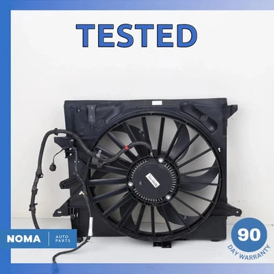 02-10 Jaguar X150 XK XJ8 S-Type XF Engine Radiator Cooling Fan Assembly OEM - Image 1 of 4