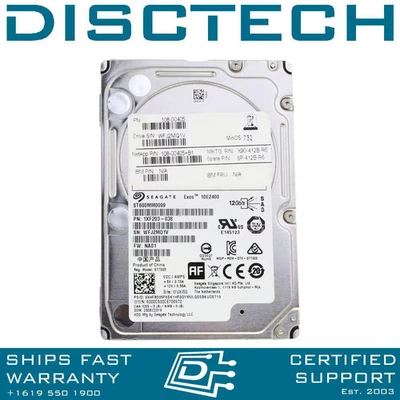 600GB 10K SAS 12Gbps 2.5in Seagate ST600MM0099 512e Hybrid Server HDD Hard Drive - Image 1 of 3