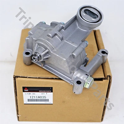 1211A035 Genuine Mitsubishi 2008-2015 Lancer Evolution X Oil Pump OEM - Image 1 of 4