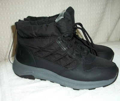 Eddie Bauer Damas Balasana Acolchada Superior Ligera Bota de Invierno Talla 8M *NUEVA Foto 1 de 4