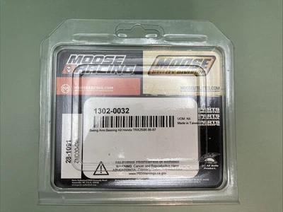 NEW GENUINE MOOSE 1302-0032 SWING ARM BEARING KIT - Image 1 of 2