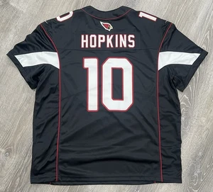 Deandre Hopkins #10 Arizona Cardinals Nike On Field Black Jersey Size XXL - Picture 1 of 4