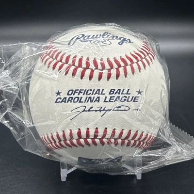 Rawlings Carolina League Béisbol Juego Oficial Ligas Menores Pelota John Hopkins Foto 1 de 4