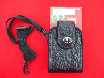 DIGITAL CAMERA BAG POUCH BLACK CARRY COMPACT TRAVEL POCKET SHOULDER STRAP - Image 1 of 4