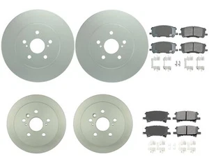 Akebono ProAct Front Rear Brake Kit Pad Rotors For RX330 RX350 RX400h Highlander - Picture 1 of 1