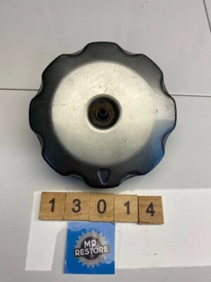 Honda XL185 XL250 XL500 XL600R Vintage Classic Fuel Gas Tank Cap OEM (Silver) - Image 1 of 3