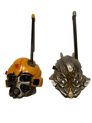 Transformers Walkie Talkie Set Bumblebee & Starscream **FOR PRETEND PLAY ONLY - Image 1 of 4
