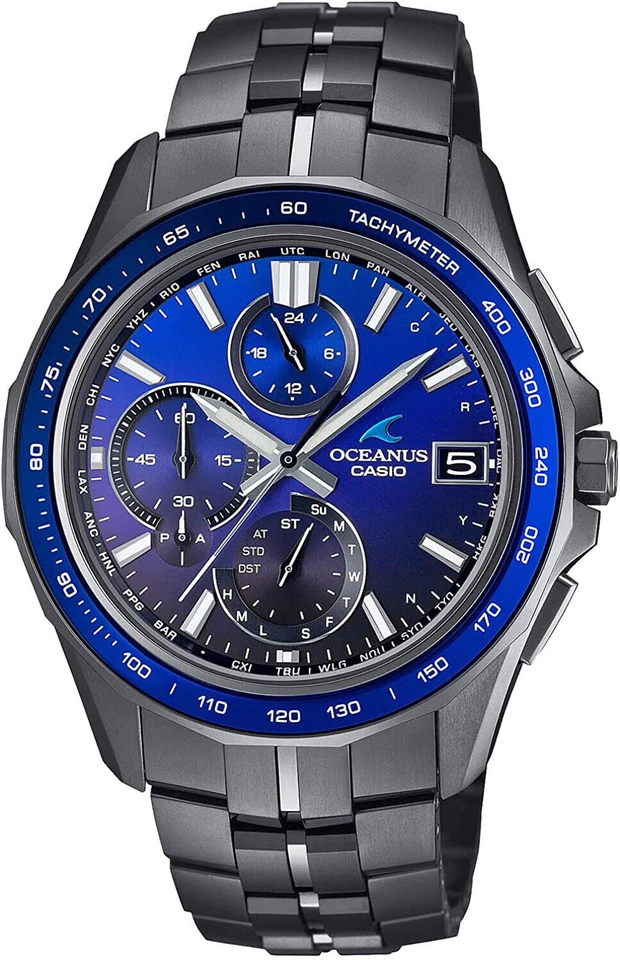 Casio Oceanus Manta Men's Blue Dial Watch OCW-S7000B-2AJF
