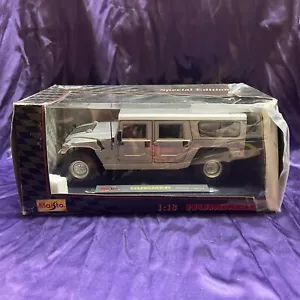 Maisto Premiere - Hummer 4-Door Wagon 1:18 scale Unique model Rare - Box Damaged - Picture 1 of 6