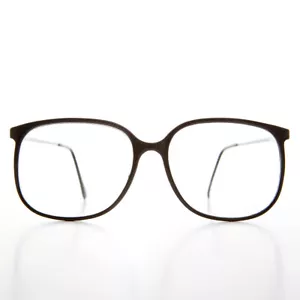 Black 80s Large Nerd Glasses - Rylan - Picture 1 of 3