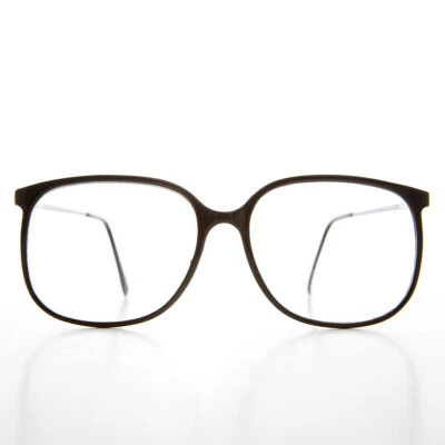 Black 80s Large Nerd Glasses - Rylan - Image 1 of 3