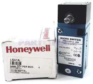 Honeywell LSA1A Mikroschalter, seitlicher Drehendschalter, 10A, 600VAC, *NEU* - Bild 1 von 12