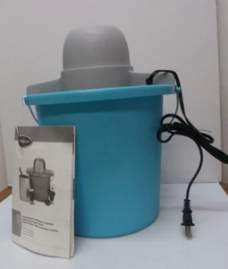 Nostalgia 4 Quart Electric Ice Cream Maker, No Box, Everything Included, New - Picture 1 of 3
