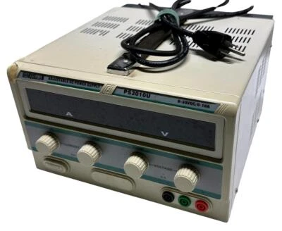 HQ Power PS3010U Adjustable DC Power Supply 0-30 VDC 0-10A - Image 1 of 2