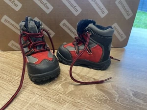 Top Tex Winterstiefel Gr. 19, rot/schwarz - Bild 1 von 3
