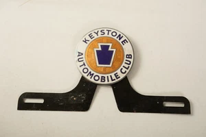 Placa de matrícula Keystone Automobile Club (R3A/JSF6) insignia esmaltada de colección automática - Imagen 1 de 8