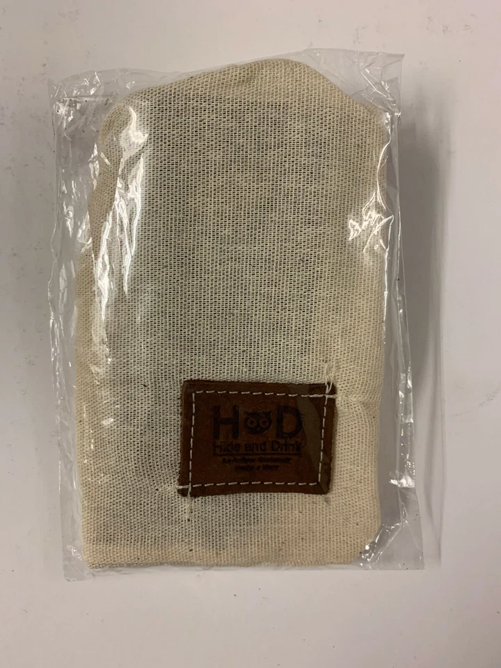 Leather Hot Handle Holder Cast Iron Panhandle Potholder Double Layered Stitched