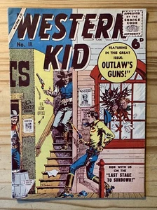 Western Kid #11 (1957) FN/VFN John Severin cover. UK edition L. Miller & Son - Picture 1 of 14
