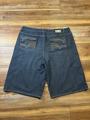 Pantalones cortos vaqueros vintage Y2K holgados chams patinador hiphop talla 48 Foto 1 de 4