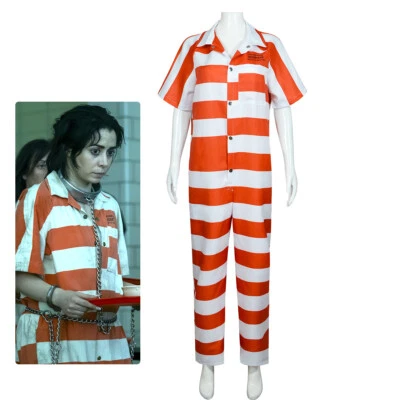 Cosplay Gotham El Pingüino Sofía Falcone Hospitae Prisión Uniformes Mono Trajes Foto 1 de 4